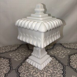 Vintage Westmoreland Wedding Box, Candy Dish